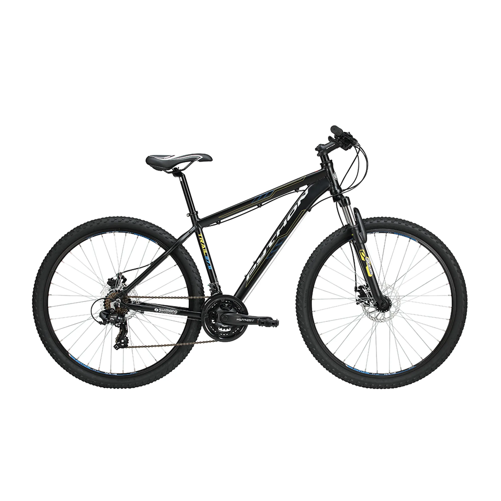 2019 Python Rock Trail Gents 27.5 Wheel MTB in Black