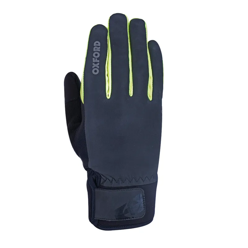 Oxford Bright Gloves 4.0 Winter Cycling Gloves in Black-1