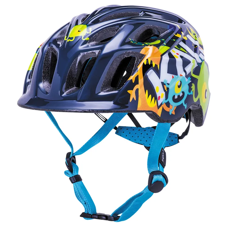 Chakra Child Monsters Bicycle Helmet in Black
