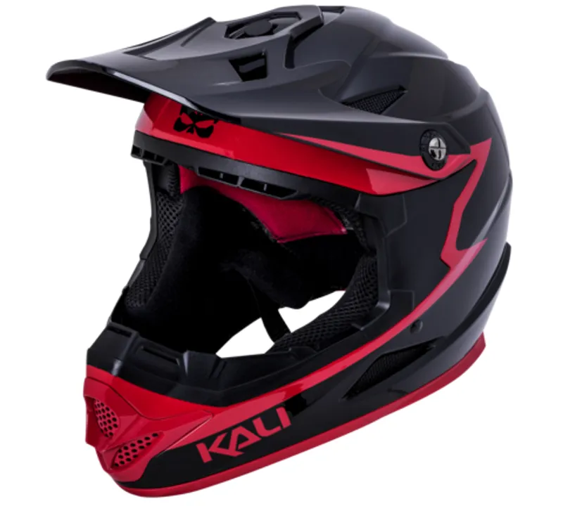 Kali Zoka Grit GLS Black/Red Full Face Med 56-57cm