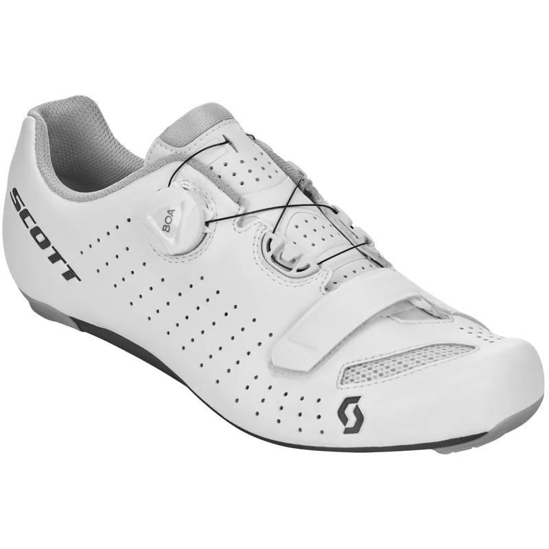 2020 Scott Shoes Road Comp Boa in White/Black-1