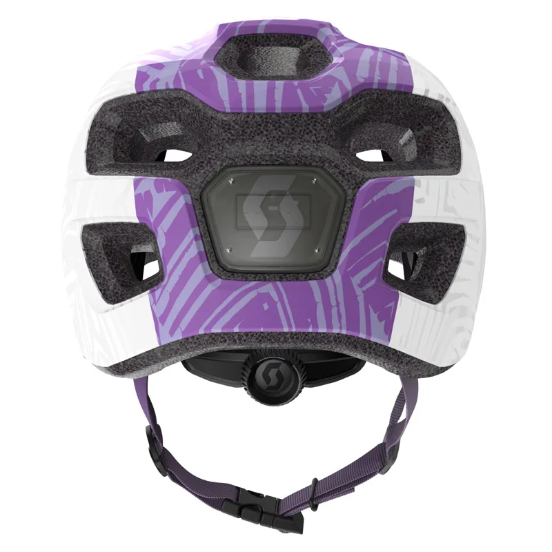 2020 Scott Spunto Junior Bike Helmet in White/purple one size-3
