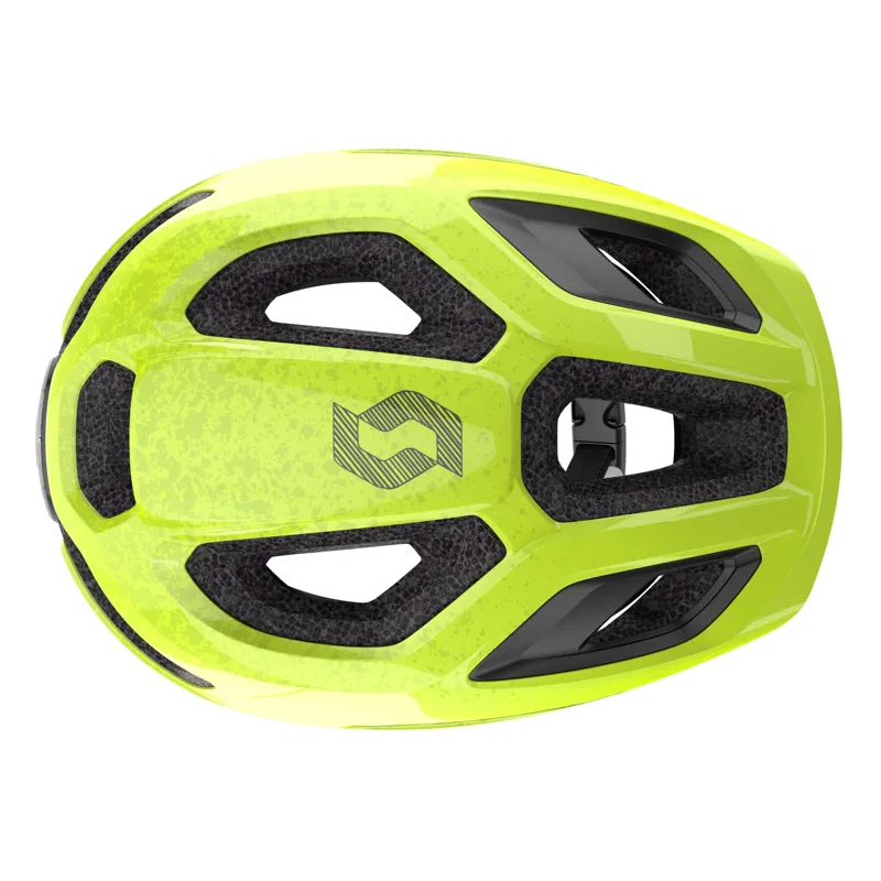 2020 Scott Spunto Junior Bike Helmet in Yellow One Size-3