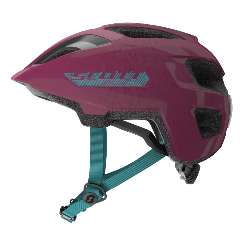2020 Scott Spunto Junior Bike Helmet in Purple one size-1