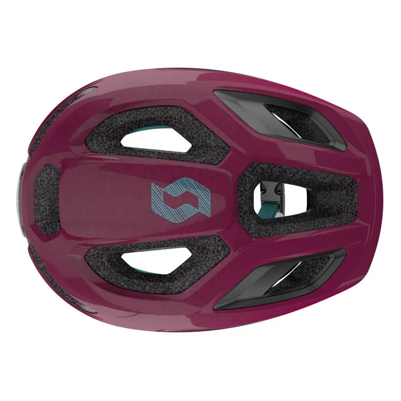 2020 Scott Spunto Junior Bike Helmet in Purple one size-2
