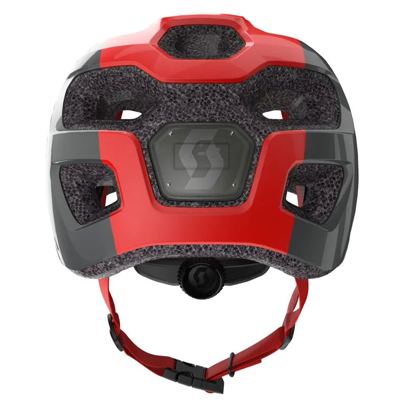 2020 Scott Spunto Junior Bike Helmet in Grey/Red RC one size-2