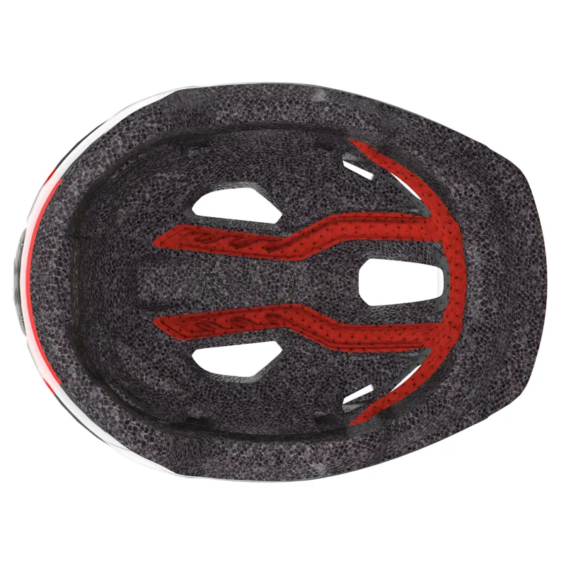 2020 Scott Spunto Junior Bike Helmet in Grey/Red RC one size-3