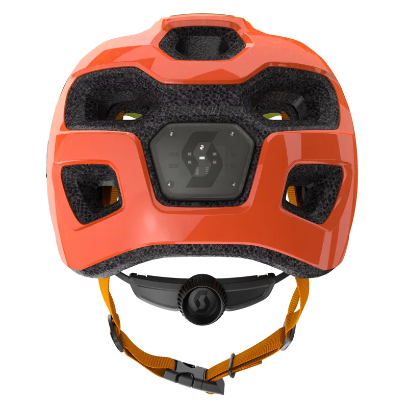 2020 Scott Spunto Junior Bike Helmet in Fire Orange one size-3
