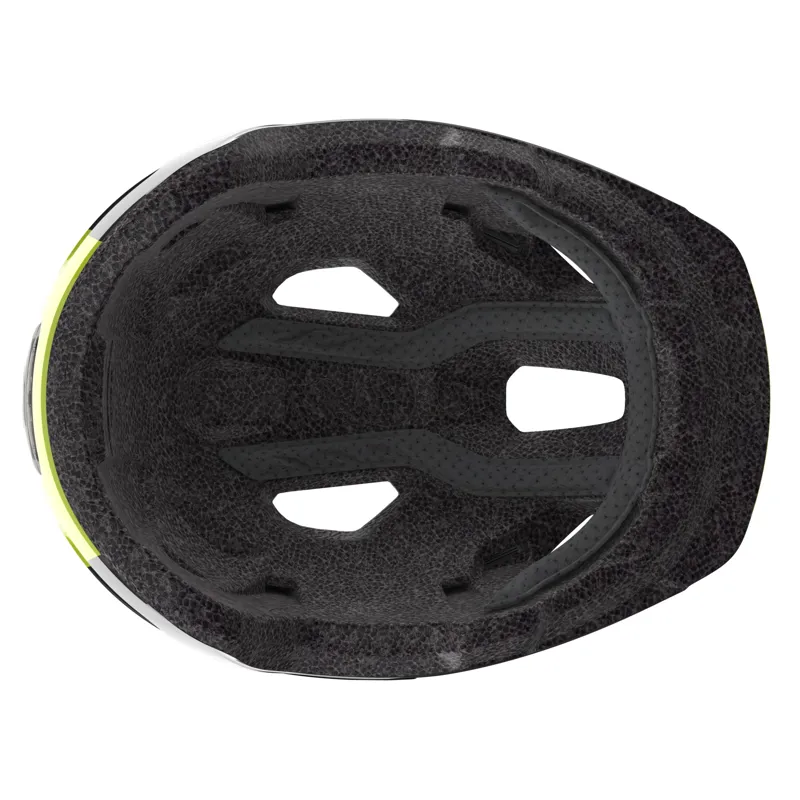 2020 Scott Spunto Junior Bike Helmet in Black/Yellow RC one size-4