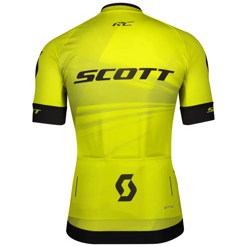 2020 Scott Mens RC Pro S/Sl Jersey Sulphur Yellow-1