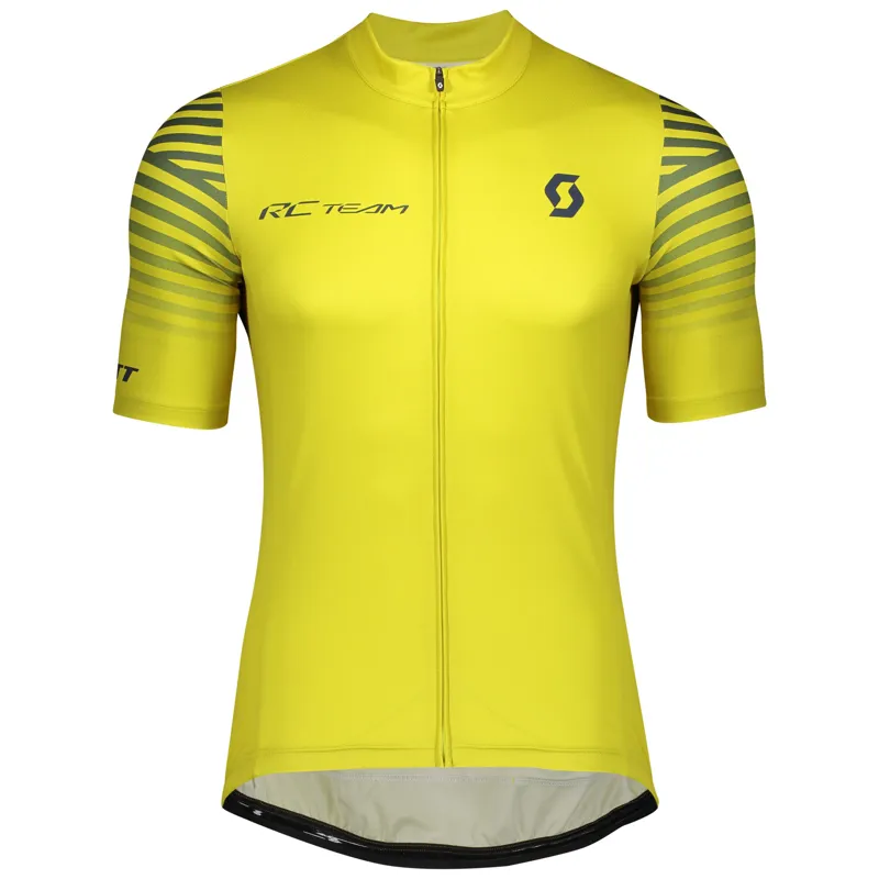 2020 Scott Mens RC Team 10 S/Sl Cycling Jersey in Yellow