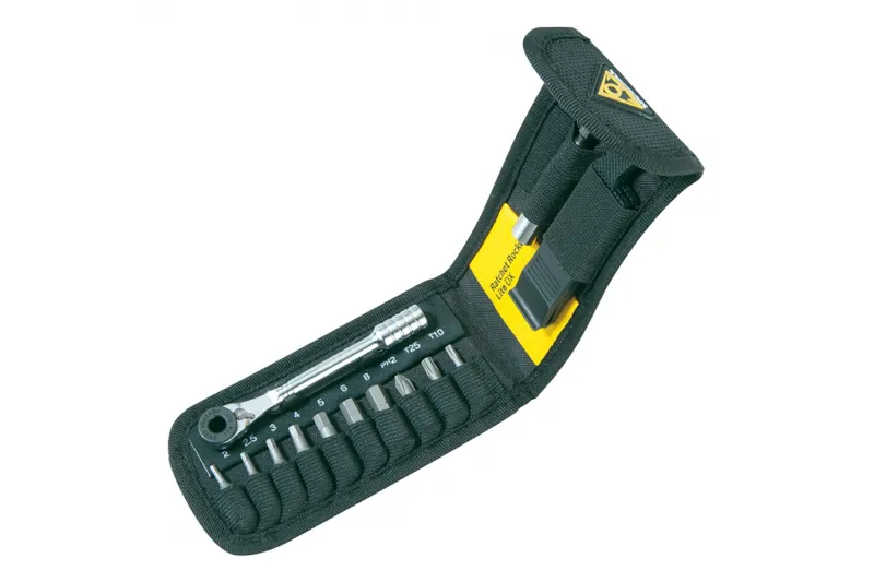 Topeak Ratchet Rocket Lite DX Ratchet Tool Set in Black/Yellow-3