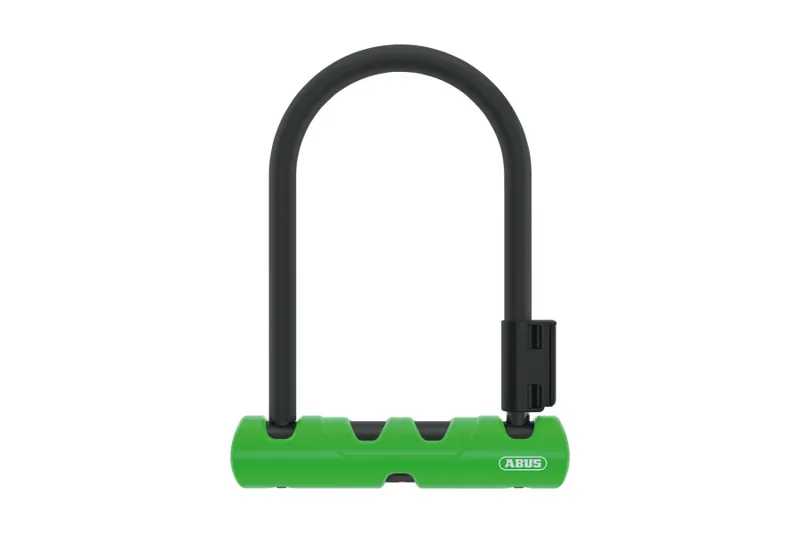 Abus 410 Ultra Bicycle D-Lock in Black and Green