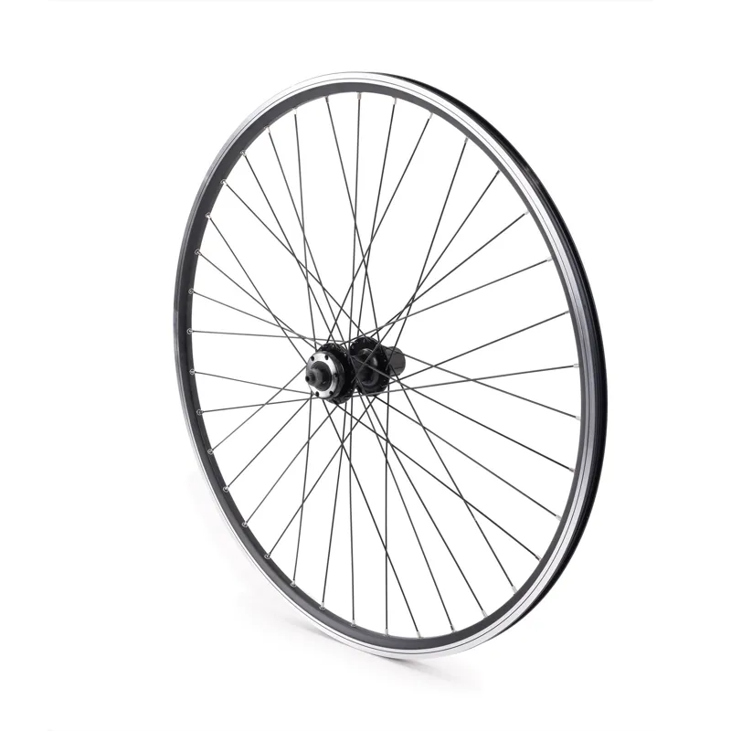 Rear Wheel 700c Road Cassette Black D/Wall Disc Ready