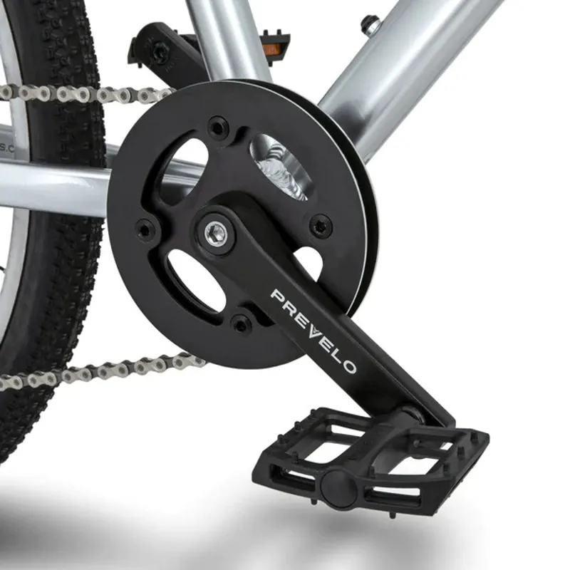 Prevelo Alpha Three Kid's Complete Bike Silver 20 Inch-3