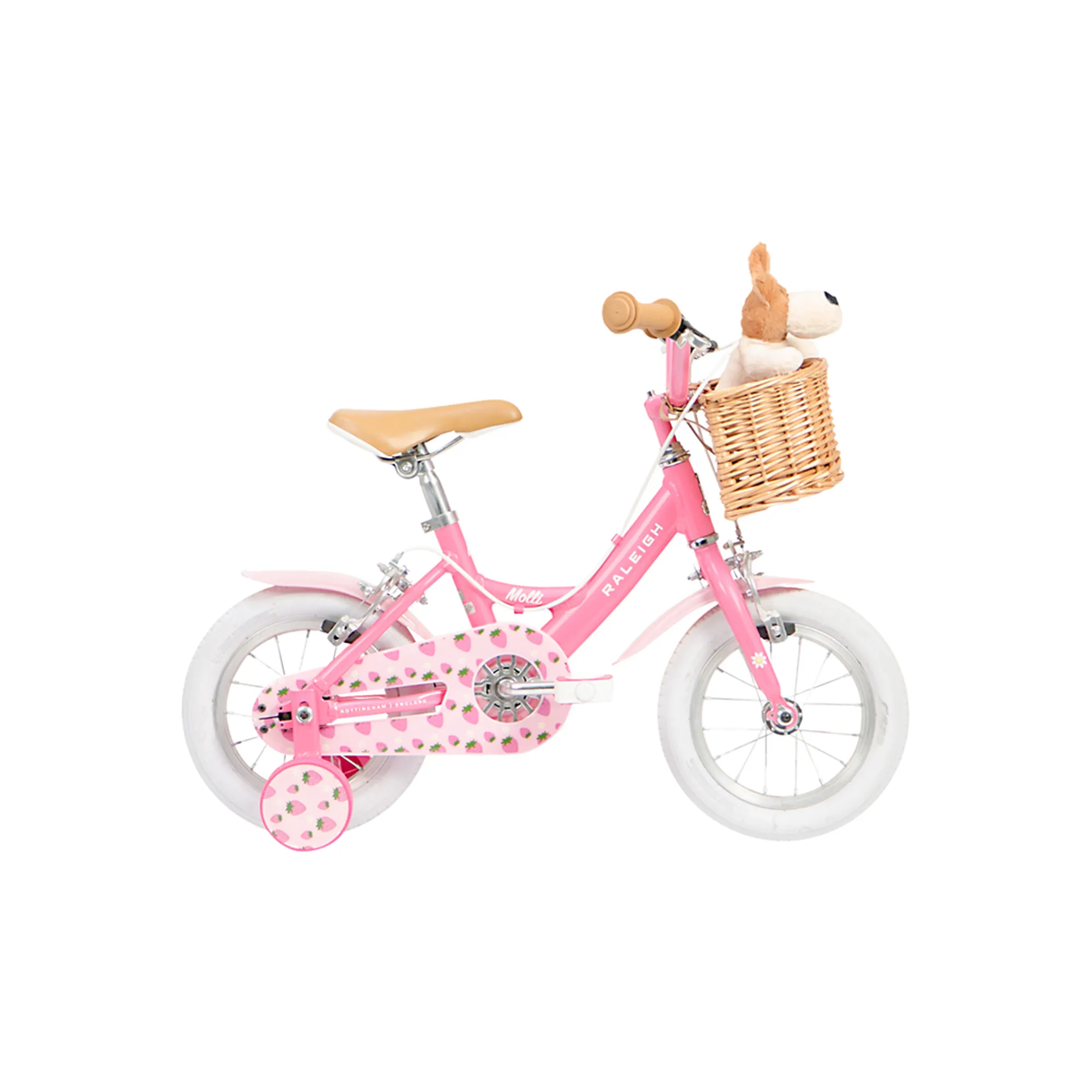 Raleigh Molli 12 Inch Wheel Girls Bike in Pink - Main Image