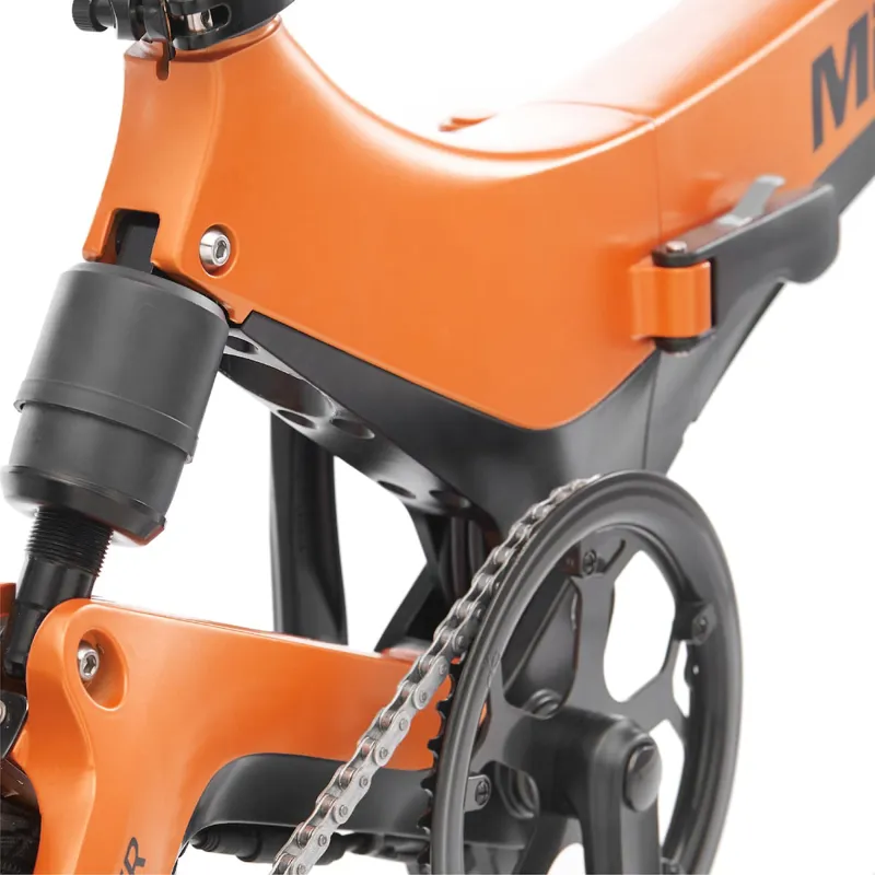MiRiDER One 16in folding ebike finished in Solar Orange-7