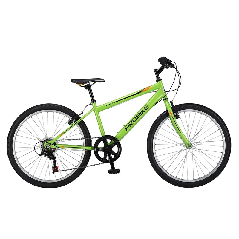 Probike Tracker 24 Inch Wheel Boys Bike in Green 