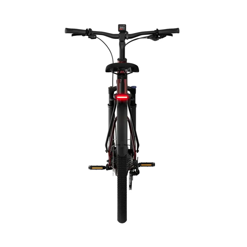 Tenways AGO AIR Electric Hybrid Bike in Velevet Red-4