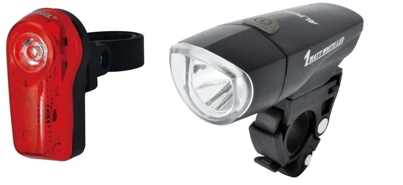 Alpha Plus Front and Rear High Powered Bike Lights
