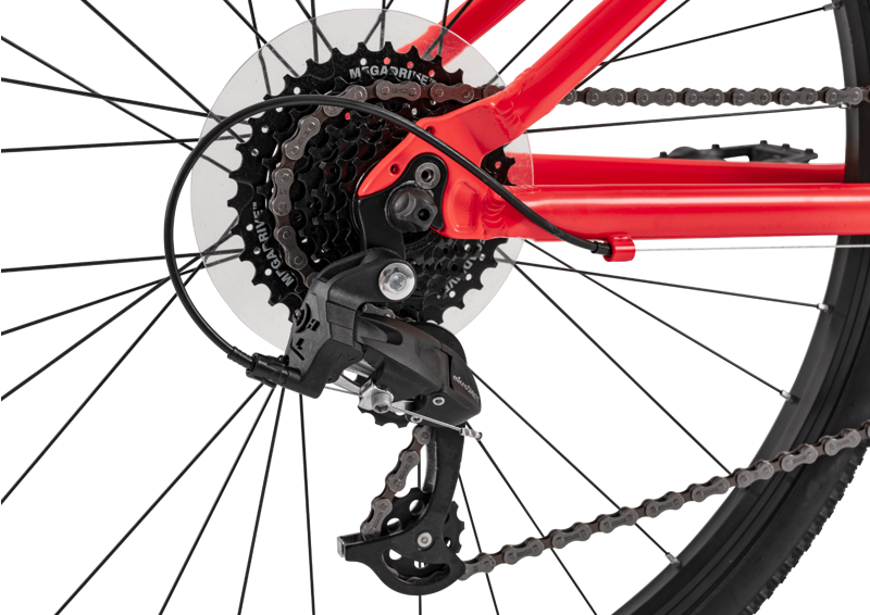 Forme Bamford Junior Mountain Bike 26 inch in Red-5