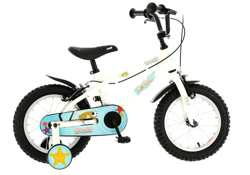 2020 Dawes Blowfish 14 Inch Wheel Kids Bike in White