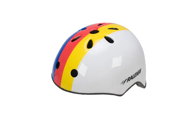 Burner Helmet 50- 54cm Blue Red Yellow White 50-54cm