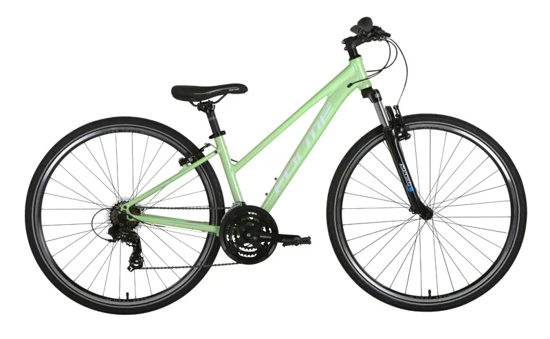 2022 Forme Peaktrail 2 Ladies Hybrid Bike in Green