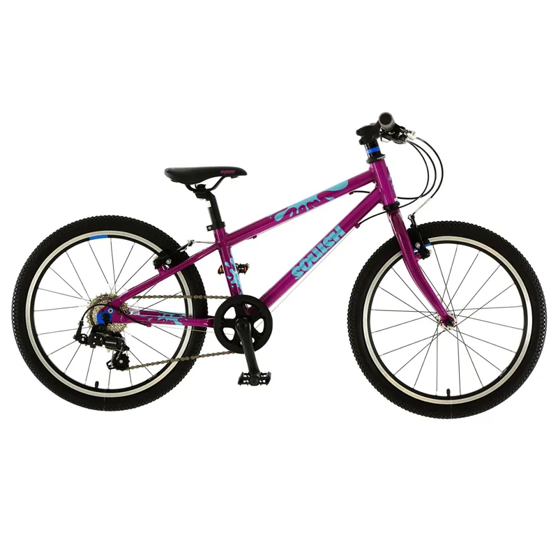 Squish 20 Inch Wheel Lightweight Kids Bike in Purple