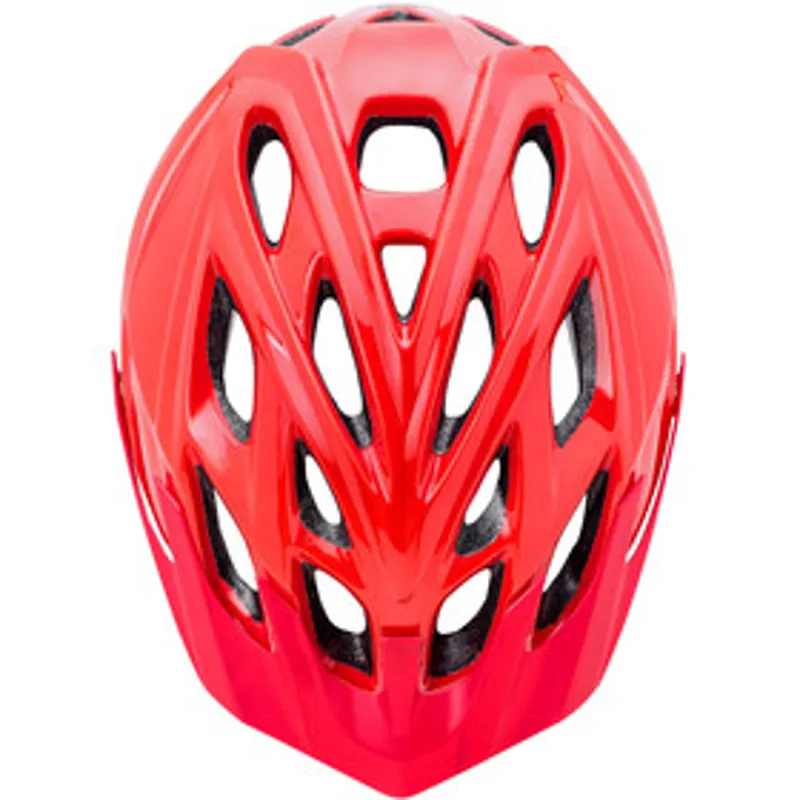 Kali Chakra Solo Bicycle Helmet in Red-2