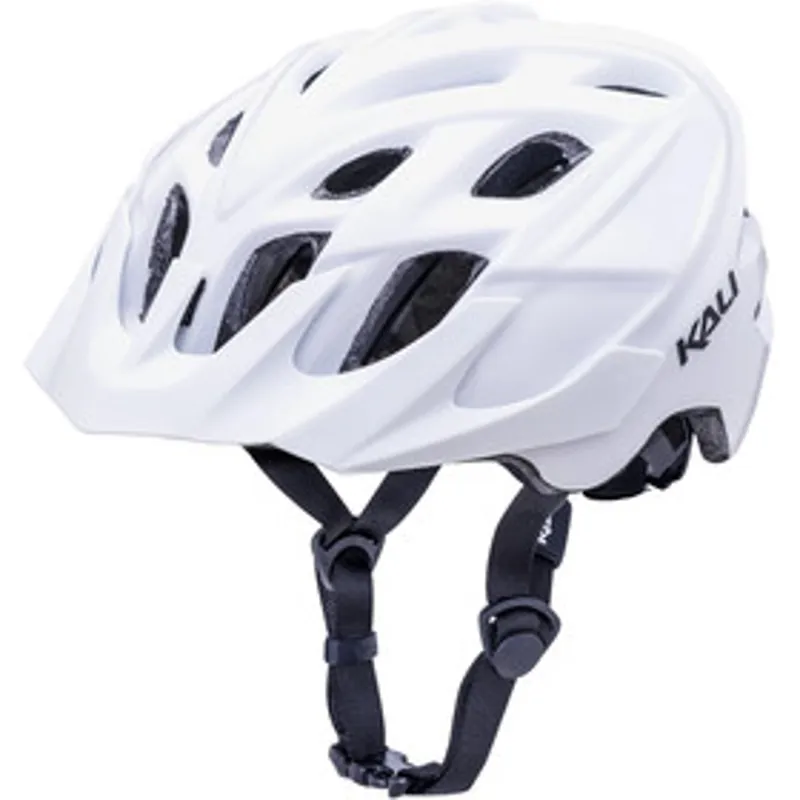 Kali Chakra Solo Bicycle Helmet In White