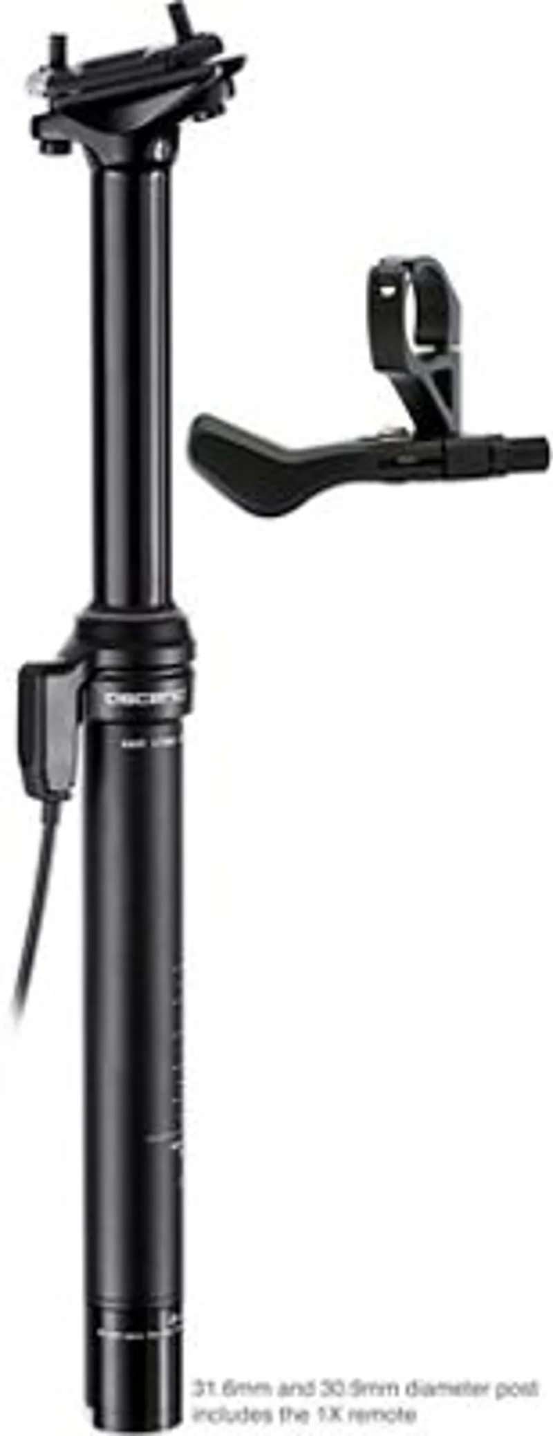 Brand-X Ascend II Dropper Post 150mm 31.6mm Externally Routed-1