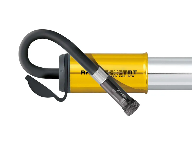 Topeak Race Rocket MT Mini Pump in Gold-1
