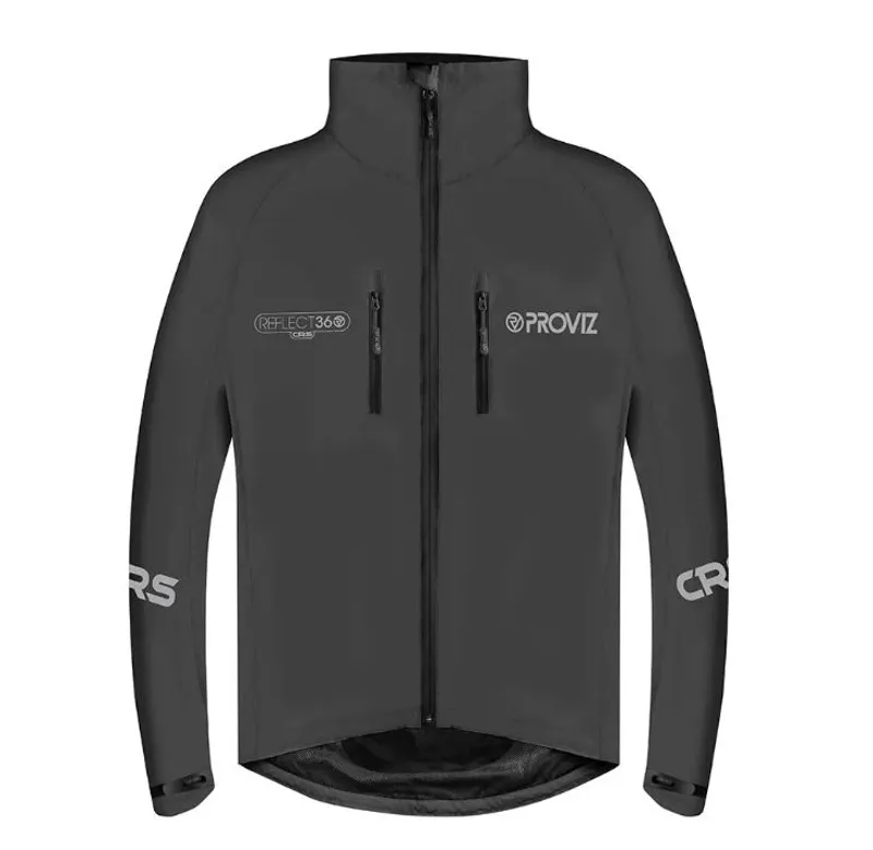 Proviz Reflect 360 CRS Waterproof Jacket in Black Reflective