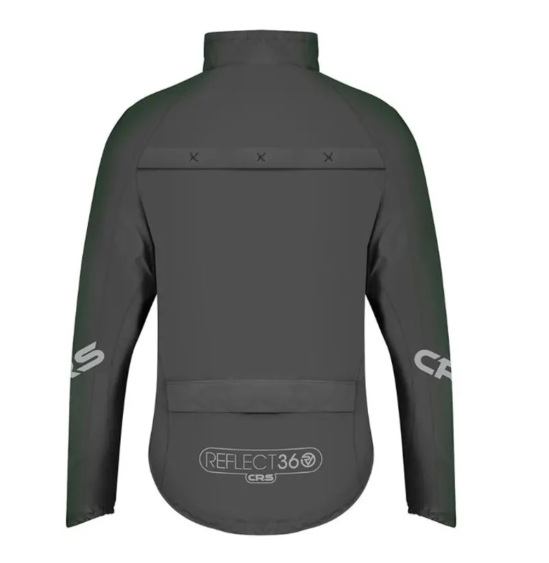 Proviz Reflect 360 CRS Waterproof Jacket in Black Reflective-1