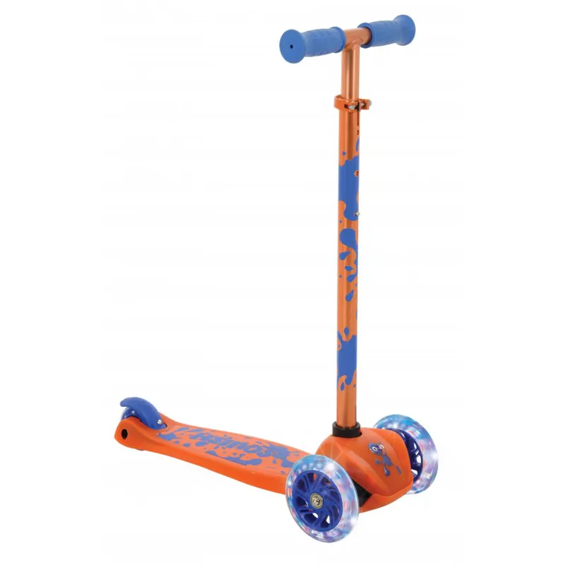 Squish Mini Flex LED Kids Tilt Scooter in Orange-1