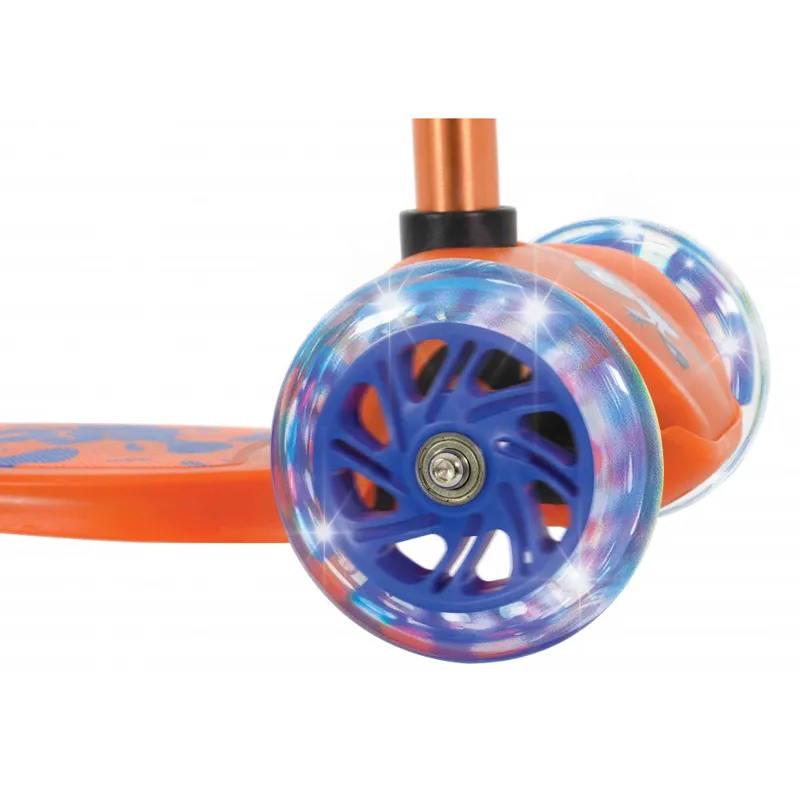 Squish Mini Flex LED Kids Tilt Scooter in Orange-2