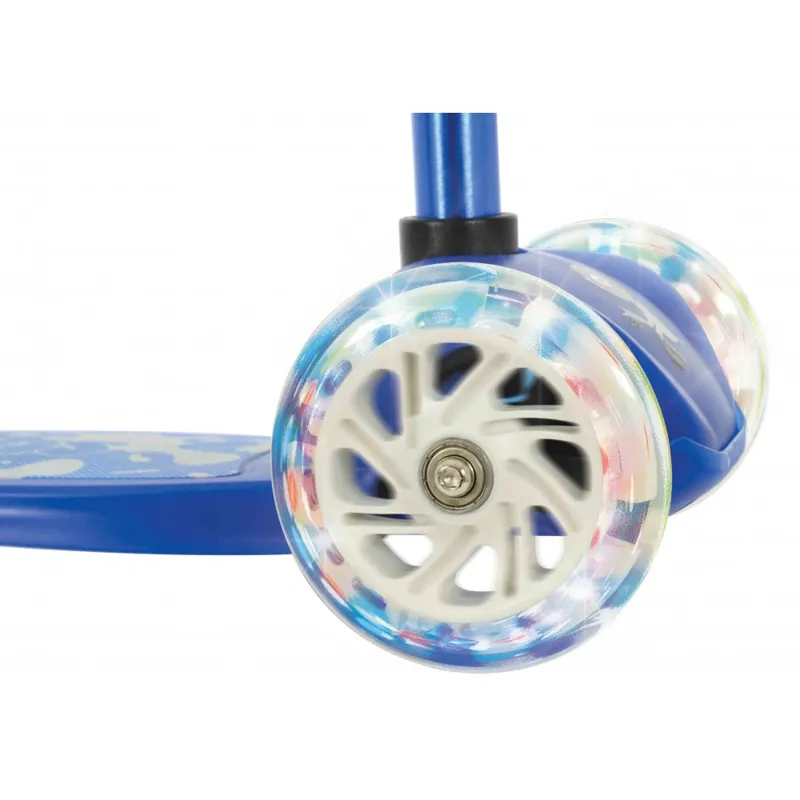 Squish Mini Flex LED Kids Tilt Scooter in Blue-2