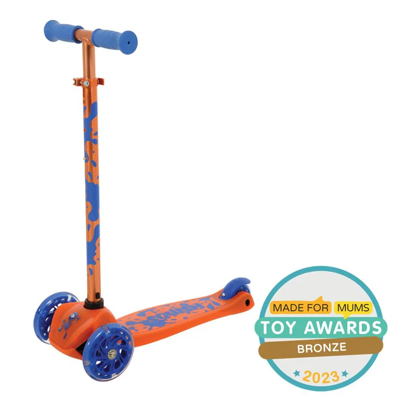 Squish Mini Flex LED Kids Tilt Scooter in Orange