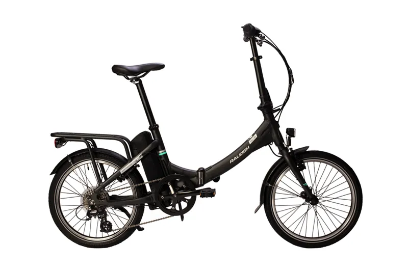 2019 Raleigh Stoweway 20 eBike Folder in Black