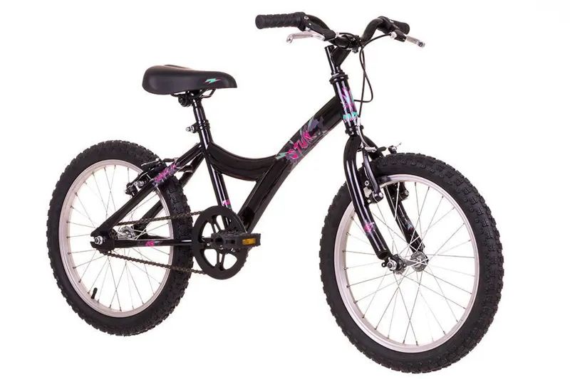 Raleigh Sunbeam Stun 18 Inch Wheel Kids Bike in Black