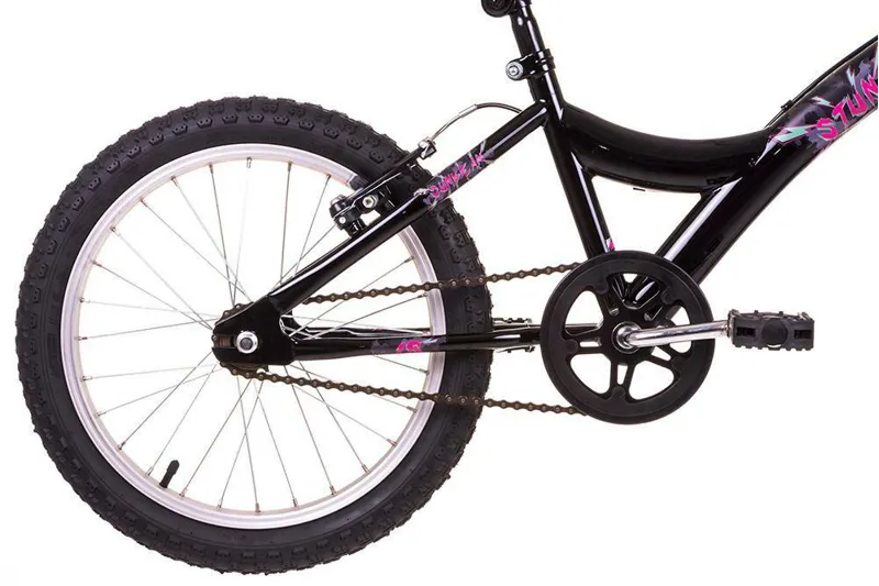 Raleigh Sunbeam Stun 18 Inch Wheel Kids Bike in Black-1