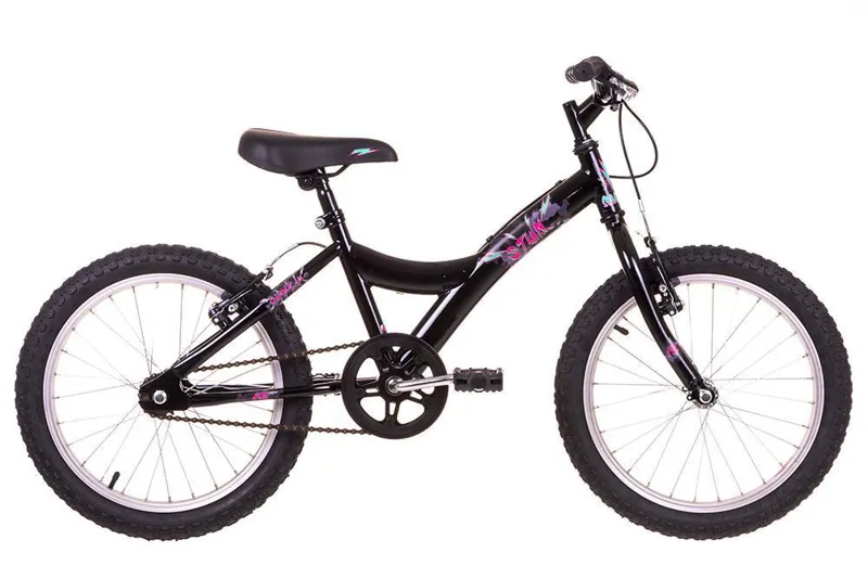 Raleigh Sunbeam Stun 18 Inch Wheel Kids Bike in Black-2