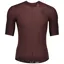 2020 Scott RC Premium Kinetech S/SL Jersey in Sulphur Maroon Red/Black