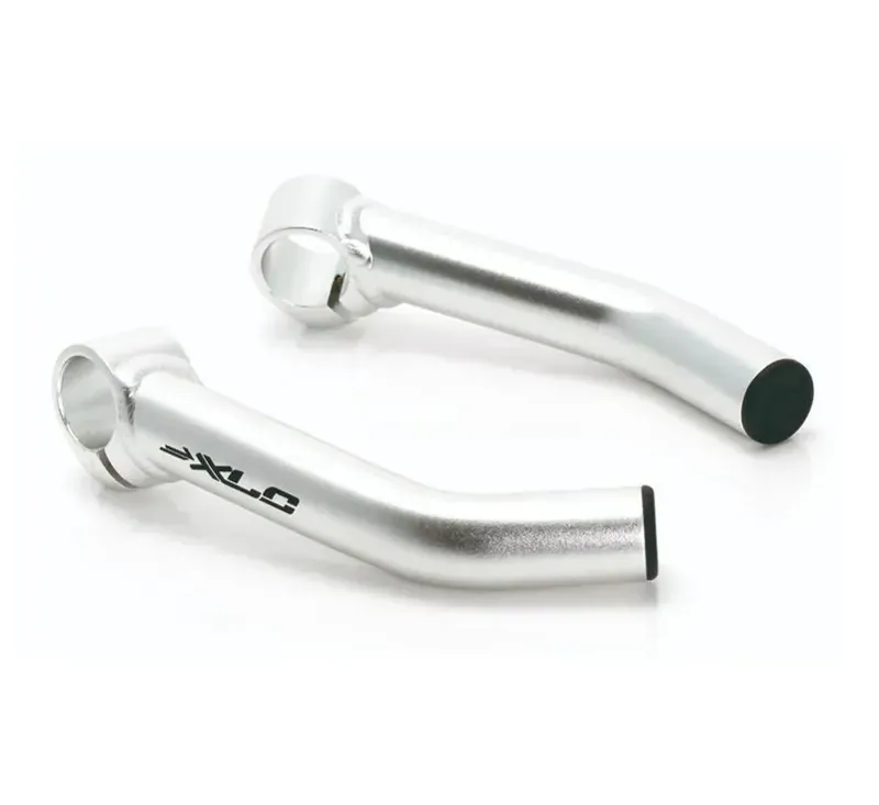 XLC Bent 140mm Bar-Ends in Silver
