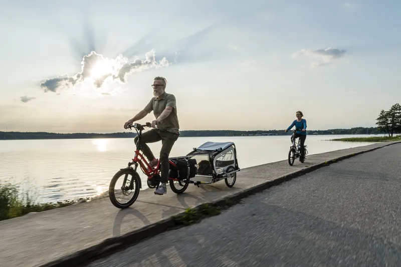 2020 Tern Hsd P9 Utility/Cargo Electric Bike in Blue-7