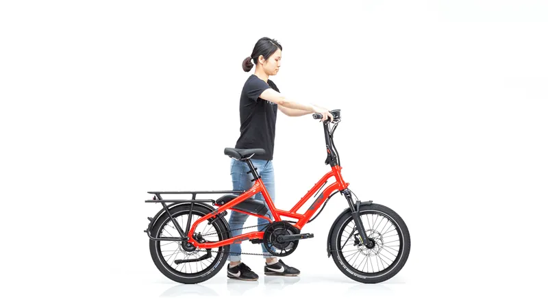 2020 Tern Hsd P9 Utility/Cargo Electric Bike in Blue-4