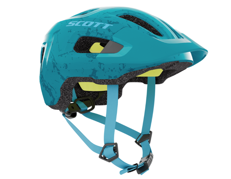 Scott Supra JR CE Kids' Helmet in Cerulean Blue