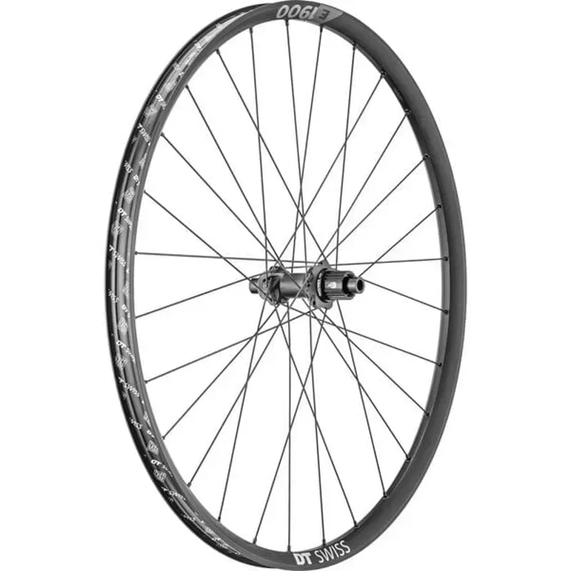 DT Swiss E1900R 29in BOOST MicroSpline Rear Wheel in Black