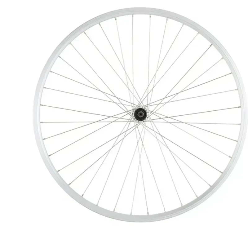 M Part Wheels 700c 135mm Hybrid Rear QR Cassette Wheel in Silver